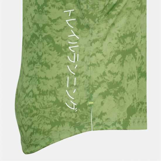 Karrimor Ladies Trail Short-Sleeve Performance Running Top Eden Green Дрехи за бягане