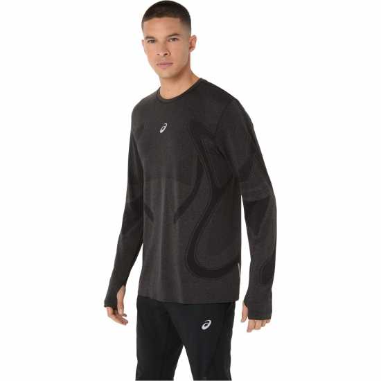 Asics Road Seamless Ls Top Running Mens  