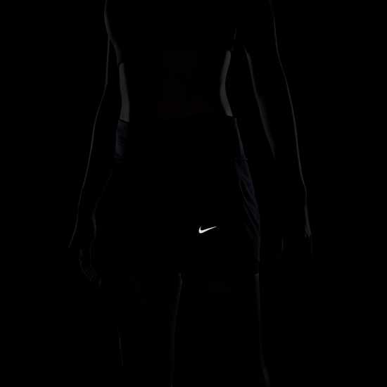 Nike Dri-FIT Swift Women's Mid-Rise 3 2-in-1 Shorts Черно 