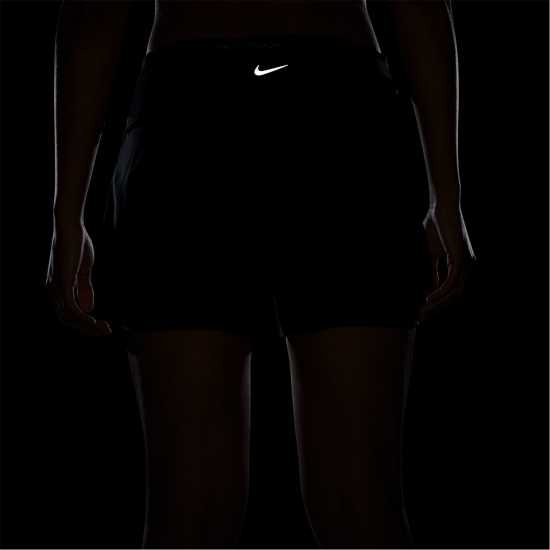 Nike Dri-FIT Swift Women's Mid-Rise 3 2-in-1 Shorts Черно 
