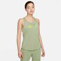 Nike One Dri-FIT Swoosh Women's Tank Top Oil Green Атлетика