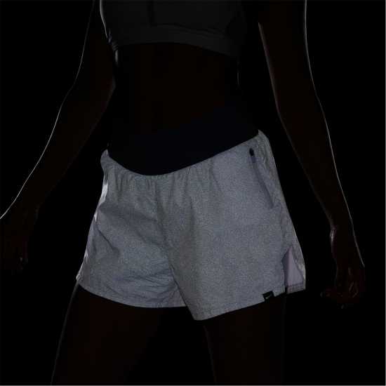 Nike Dri-FIT Run Division Women's Mid-Rise 3 Shorts Purple/Indigo Дамски клинове за фитнес