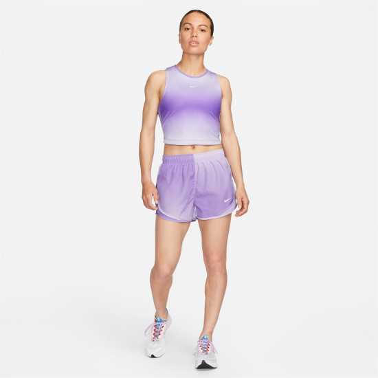 Nike Dri-FIT Swoosh Women's Printed Cropped Tank Top  Атлетика