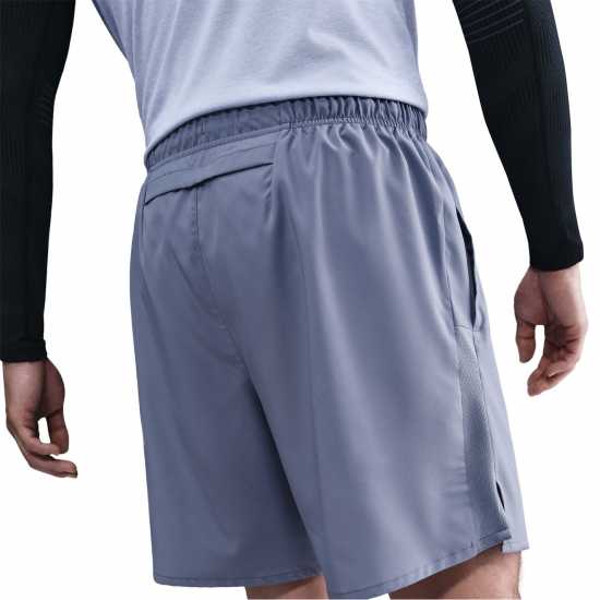 Nike Dri-Fit Challenger Mens 7 Unlined Versatile Shorts Индиго/Рф Сребърен 