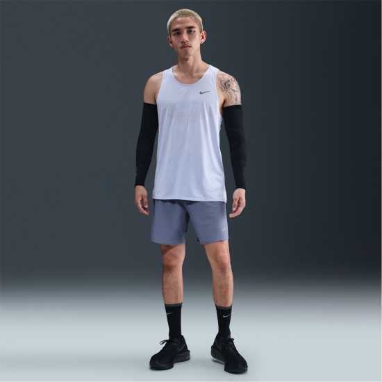 Nike Dri-Fit Challenger Mens 7 Unlined Versatile Shorts Индиго/Рф Сребърен 