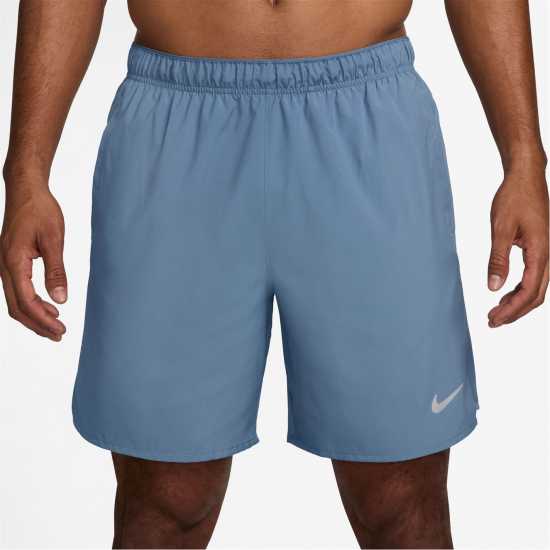 Nike Dri-Fit Challenger Mens 7 Unlined Versatile Shorts Work Blue 