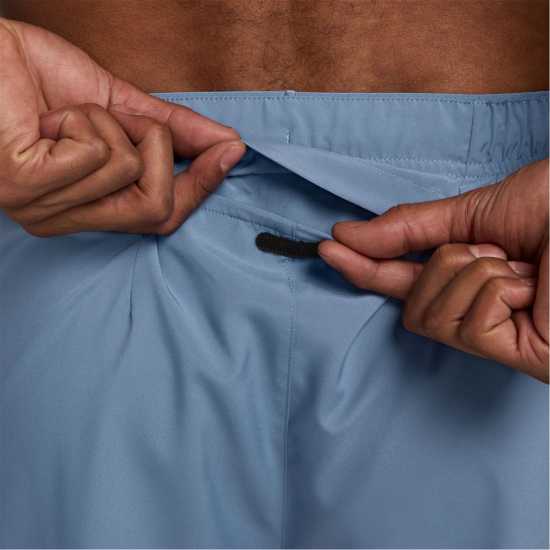 Nike Dri-Fit Challenger Mens 7 Unlined Versatile Shorts Work Blue 