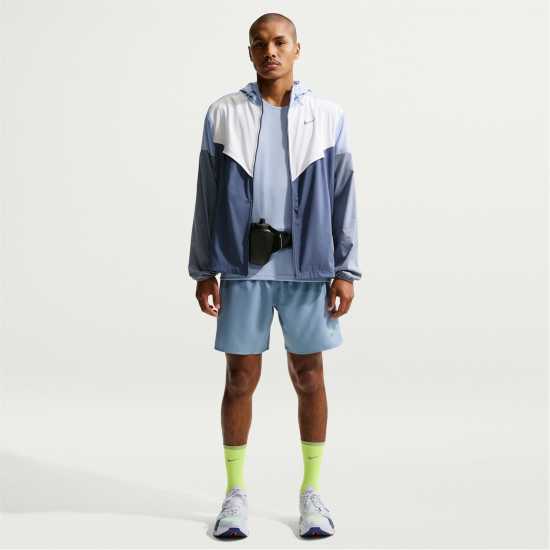 Nike Dri-Fit Challenger Mens 7 Unlined Versatile Shorts Work Blue 