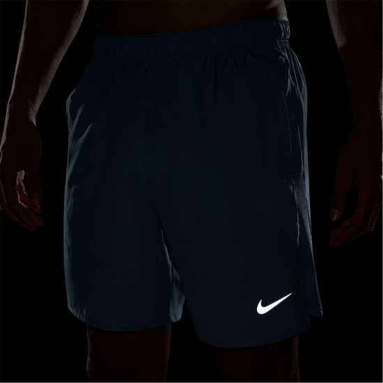 Nike Dri-Fit Challenger Mens 7 Unlined Versatile Shorts Work Blue 