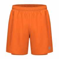 Мъжки Шорти За Бягане Karrimor 2 In 1 Running Shorts Mens Мъжки Шорти За Бягане Karrimor 2 In 1 Running Shorts Mens Fire Orange