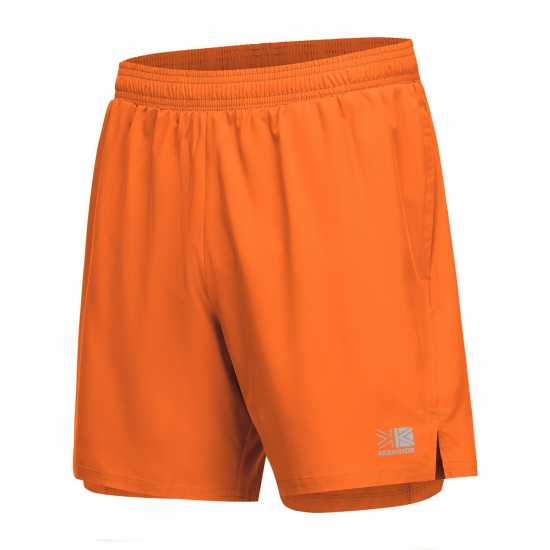Мъжки Шорти За Бягане Karrimor 2 In 1 Running Shorts Mens Fire Orange 
