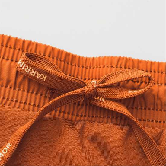 Мъжки Шорти За Бягане Karrimor 2 In 1 Running Shorts Mens Fire Orange 