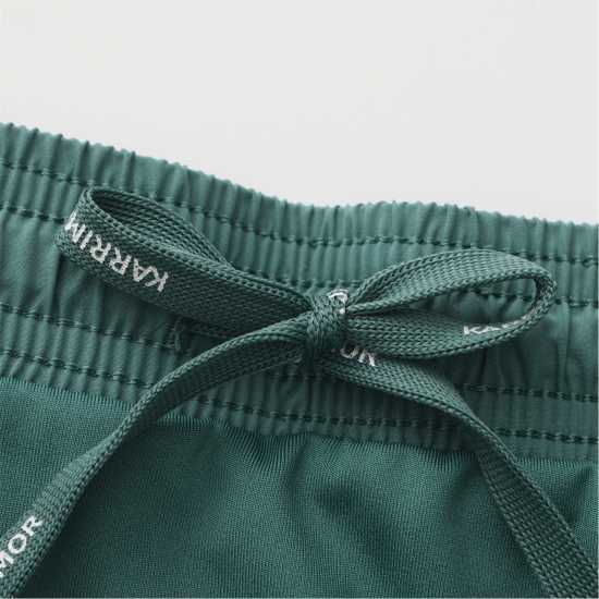 Мъжки Шорти За Бягане Karrimor 2 In 1 Running Shorts Mens Green Spruce Мъжки дрехи за бягане