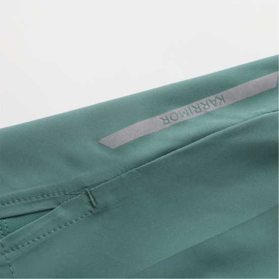 Мъжки Шорти За Бягане Karrimor 2 In 1 Running Shorts Mens Green Spruce Мъжки дрехи за бягане