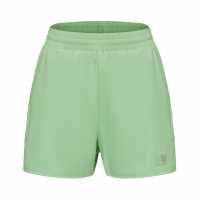 Дамски Шорти Karrimor 2 In 1 Running Shorts Womens Майско зелено Дамски клинове за фитнес
