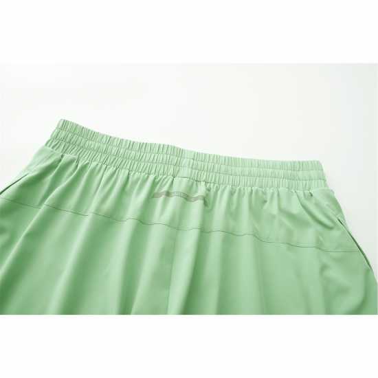 Дамски Шорти Karrimor 2 In 1 Running Shorts Womens Майско зелено Дамски клинове за фитнес