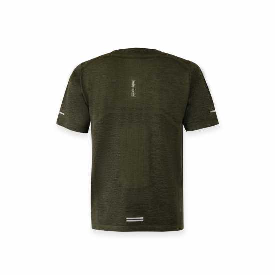 Karrimor Мъжки Шорти За Бягане Xlite Mens Running Short Sleeve Top Кахи Марл Мъжки дрехи за бягане