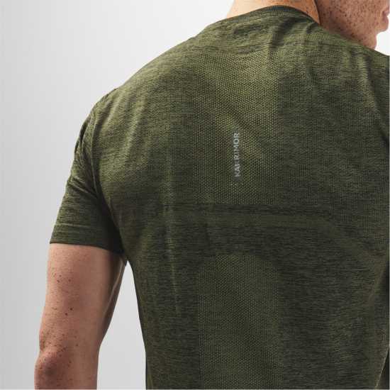 Karrimor Мъжки Шорти За Бягане Xlite Mens Running Short Sleeve Top Кахи Марл Мъжки дрехи за бягане