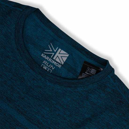 Karrimor Мъжки Шорти За Бягане Xlite Mens Running Short Sleeve Top Бензиново марлбро Мъжки дрехи за бягане