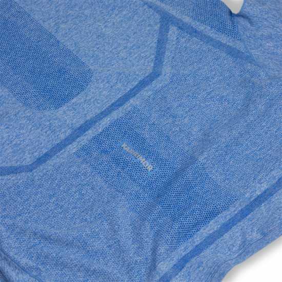 Karrimor Мъжки Шорти За Бягане Xlite Mens Running Short Sleeve Top Син Марл Мъжки дрехи за бягане