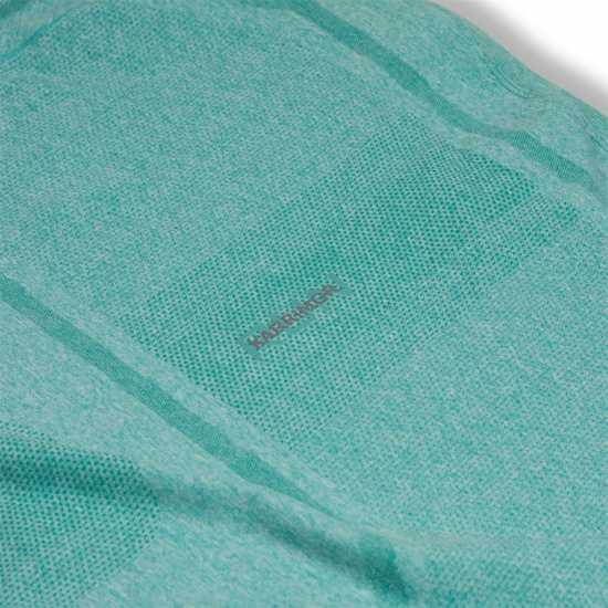 Karrimor Мъжки Шорти За Бягане Xlite Mens Running Short Sleeve Top Mint Marl Мъжки дрехи за бягане
