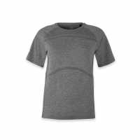 Karrimor Xlite Ladies Seamless Running T-Shirt Сив марл Дамски дрехи за бягане