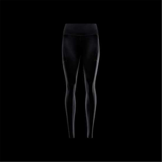 Nike Swift 7/8 Tights Womens Черно/сребро 