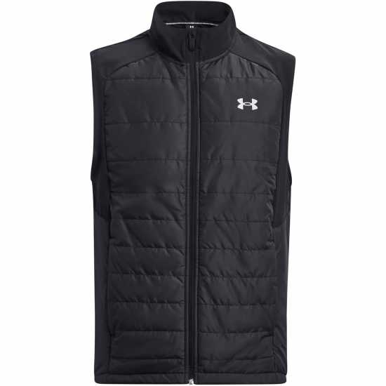 Under Armour Armour Ua Strm Vitality Run Vest Running Mens Черно Мъжки дрехи за бягане