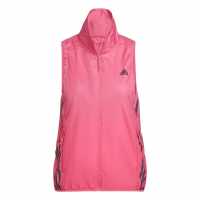 Adidas Icon 3-Stripe Vest Womens Pink Дамски горнища с цип