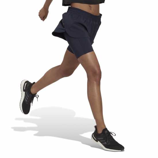 Adidas Мъжки Шорти За Бягане Run Icons 2In1 Womens Running Short  Дамски клинове за фитнес