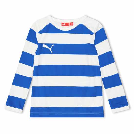 Puma Boy Hooped Ls Tee Infants  