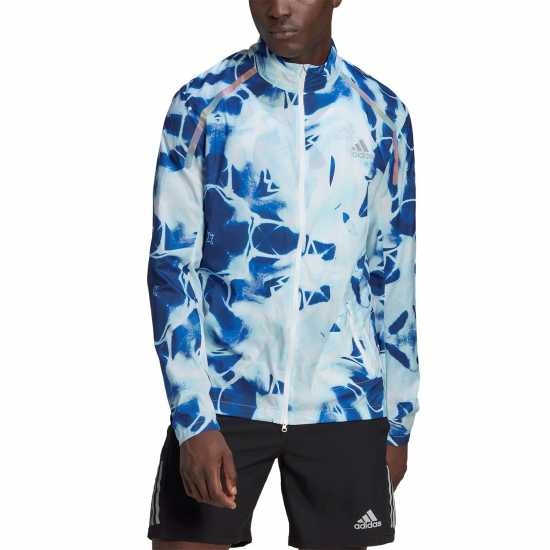 Adidas Marathon Translucent Waterproof Mens Running Jacket  - Мъжки дрехи за бягане