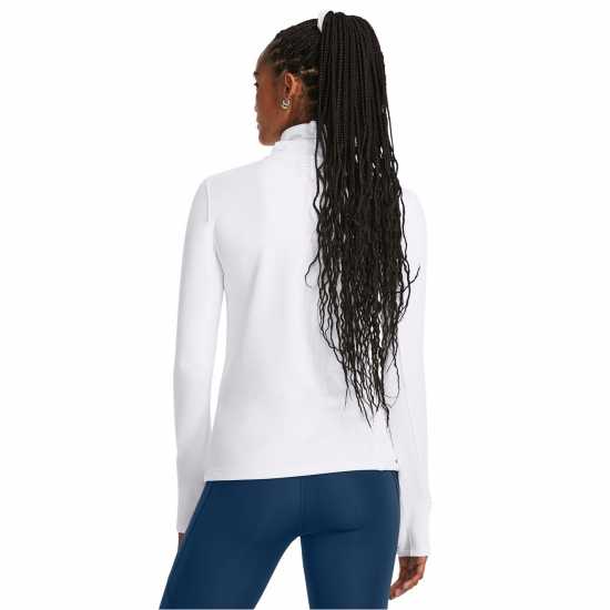 Under Armour Qualifier Cold Funnel Neck Womens White/Reflect Атлетика