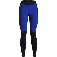 Under Armour Armour Ua Qualifier Cold Tight Running Womens Black/Royal Дамски клинове за фитнес