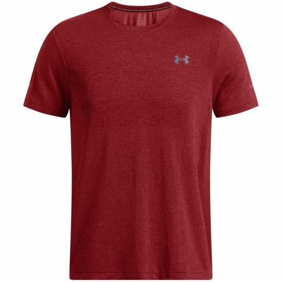 Мъжки дрехи за бягане Under Armour Seamless Stride Tee Червено Under Armour Seamless Stride Tee Червено Мъжки дрехи за бягане