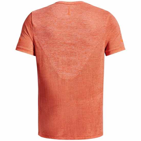 Under Armour Seamless Stride Ss Orange Мъжки дрехи за бягане