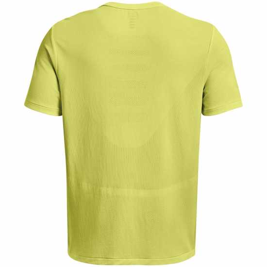 Under Armour Seamless Stride Tee Жълто Мъжки дрехи за бягане