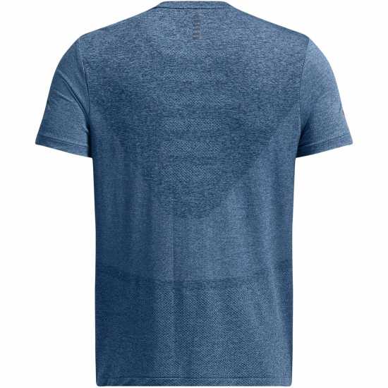 Under Armour Seamless Stride Tee Синьо Мъжки дрехи за бягане