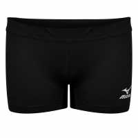 Mizuno Pro Netball Shorts Black Дамски къси панталони