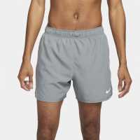 Nike Dri-FIT Challenger Men's 5 Brief-Lined Versatile Shorts Smoke Grey Мъжко облекло за едри хора