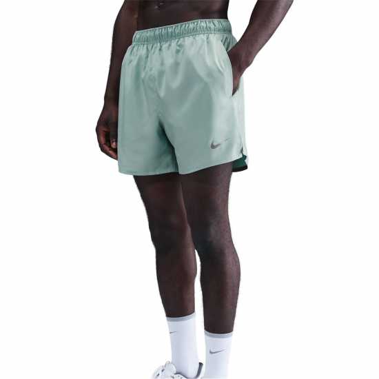 Nike Dri-Fit Challenger Men's 5 Brief-Lined Versatile Shorts Канон/Черно 