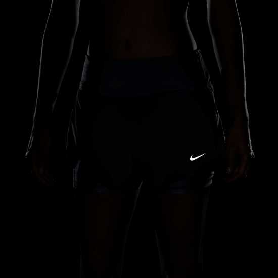 Nike Dri-FIT Swift Women's Mid-Rise 3 2-in-1 Running Shorts with Pockets  Дамски клинове за фитнес