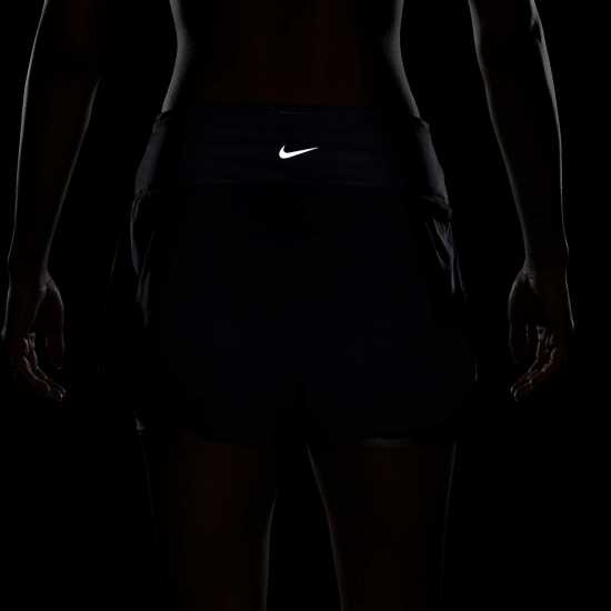 Nike Dri-FIT Swift Women's Mid-Rise 3 2-in-1 Running Shorts with Pockets  Дамски клинове за фитнес