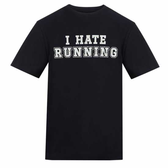 Awd Adults Printed Running Tee I Hate Running Awd Adults Printed Running Tee I Hate Running