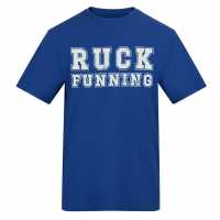 AWD Adults Printed Running Tee Ruck Funning 