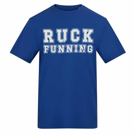 AWD Adults Printed Running Tee Ruck Funning 