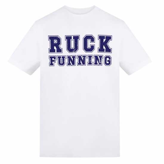 Awd Adults Printed Running Tee Ruck Funning 