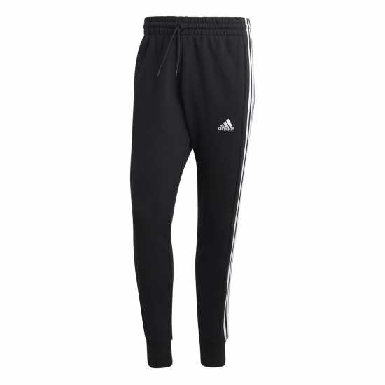 Adidas Essentials French Terry Tapered Cuff 3- Stripes Joggers Adidas Essentials French Terry Tapered Cuff 3- Stripes Joggers
