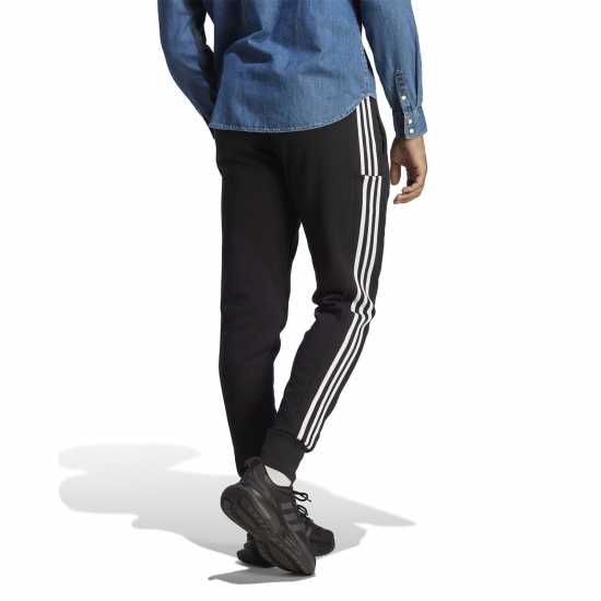 Adidas Essentials French Terry Tapered Cuff 3- Stripes Joggers Adidas Essentials French Terry Tapered Cuff 3- Stripes Joggers