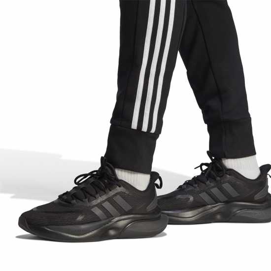 Adidas Essentials French Terry Tapered Cuff 3- Stripes Joggers  Мъжко облекло за едри хора